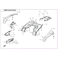REAR PLASTICS(2) - 2021 CFMOTO CFORCE 600 TOURING