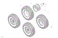 DRIVE - REAR WHEELS - 2023 CAN AM DEFENDER 6X6 HD10 LTD CAB