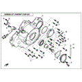 LEFT CRANKCASE COVER ASSY. - 2021 CFMOTO ZFORCE 800 Trail