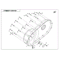 CVT COVER ASSY. - 2019 CFMOTO UFORCE 800