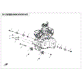 ENGINE MOUNTING PARTS - 2022 CFMOTO UFORCE 800