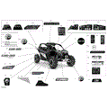 DECALS - X MR - 2020 CAN AM MAVERICK TURBO X MR