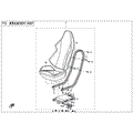 SEAT ASSY - 2021 CFMOTO ZFORCE 500