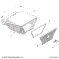 BODY: STORAGE BOX REAR - 2020 POLARIS SPORTSMAN 570 HUNTER EDITION