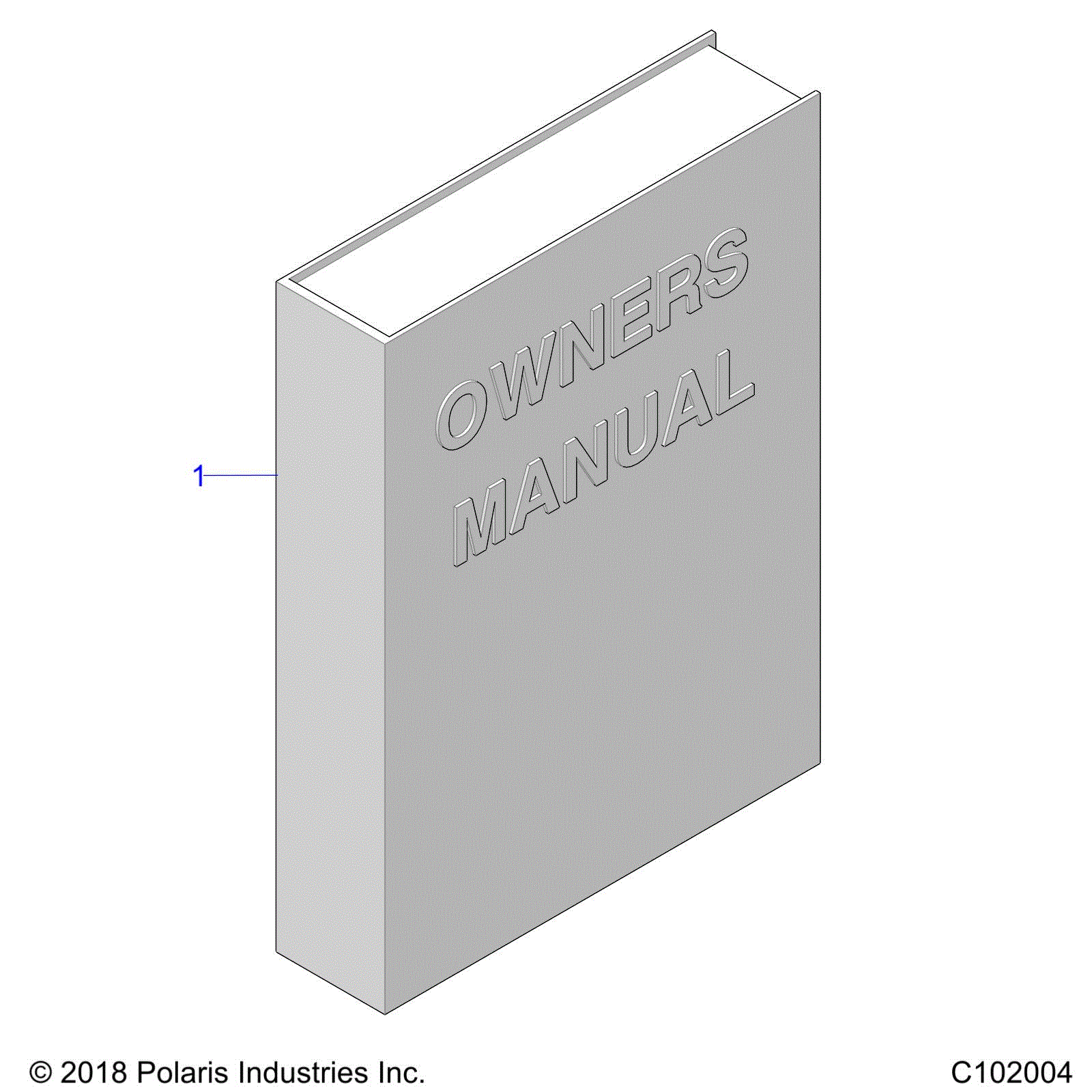 An Image of a Genuine Polaris Parts Schematic Diagram showing the schematic - REFERENCE: OWNERS MANUAL - 2022 POLARIS SPORTSMAN 850 48"