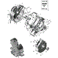 ROTAX - CRANKCASE - 2022 CAN AM COMMANDER 1000R EFI DPS