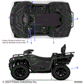 BODY: DECALS STANDARD - 2026 POLARIS SPORTSMAN TOURING 570 PREMIUM
