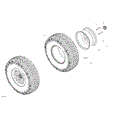DRIVE - REAR WHEELS - 64IN - 2023 CAN AM MAVERICK TURBO RR X RC