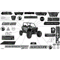 BODY - DECALS - 2022 CAN AM MAVERICK SPORT 1000R X RC