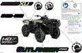 BODY - FEATURE DECALS - 2025 CAN AM OUTLANDER PRO HD7 4X4 XU - DESERT TAN