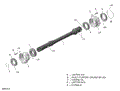 DRIVE SHAFT - 650 EFI - 2016 CAN AM OUTLANDER 650 EFI PRO