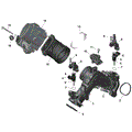ROTAX - AIR INTAKE MANIFOLD AND THROTTLE BODY - 2022 CAN AM DEFENDER HD10 DPS