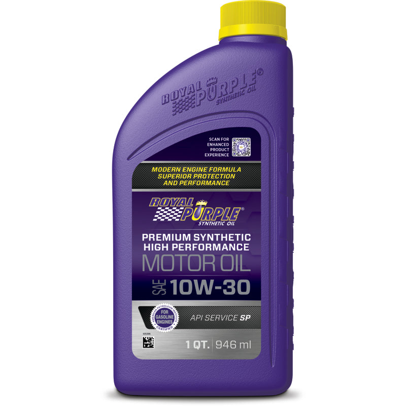 Royal Purple Premium Synthetic 10W-30 Motor Oil - 1 Quart | High-Performance Multi-Grade Engine Oil