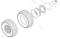 DRIVE - REAR WHEELS - X RS - 2021 CAN AM MAVERICK TURBO RR X DS / X RS