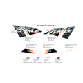DECAL KIT (ATHENS BLUE) - 2022 CFMOTO ZFORCE 800 EX