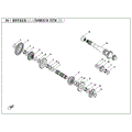 TRANSMISSION SYSTEM (1) - 2022 CFMOTO CFORCE 500 S