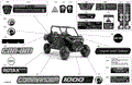 BODY - DECALS - 2022 CAN AM COMMANDER 1000R EFI DPS