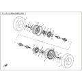 REAR WHEEL ASSY - 2015 CFMOTO ZFORCE 800 EX
