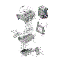 ROTAX - CRANKCASE - 2026 CAN AM MAVERICK R X RS - DUSTY NAVY SATIN - 77" WIDTH