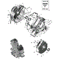 ROTAX - CRANKCASE - 2022 CAN AM MAVERICK SPORT MAX 1000R DPS