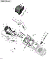 CYLINDER HEAD FRONT _03R1507A - 2015 CAN AM OUTLANDER EFI X MR