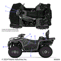 BODY: DECALS GRAPHIC - 2025 POLARIS SPORTSMAN TOURING 570 EPS