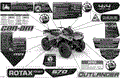 BODY - DECALS - 2022 CAN AM OUTLANDER 570 EFI X MR