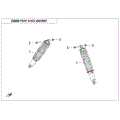 FRONT SHOCK ABSORBER - 2025 CFMOTO UFORCE U10XL PRO