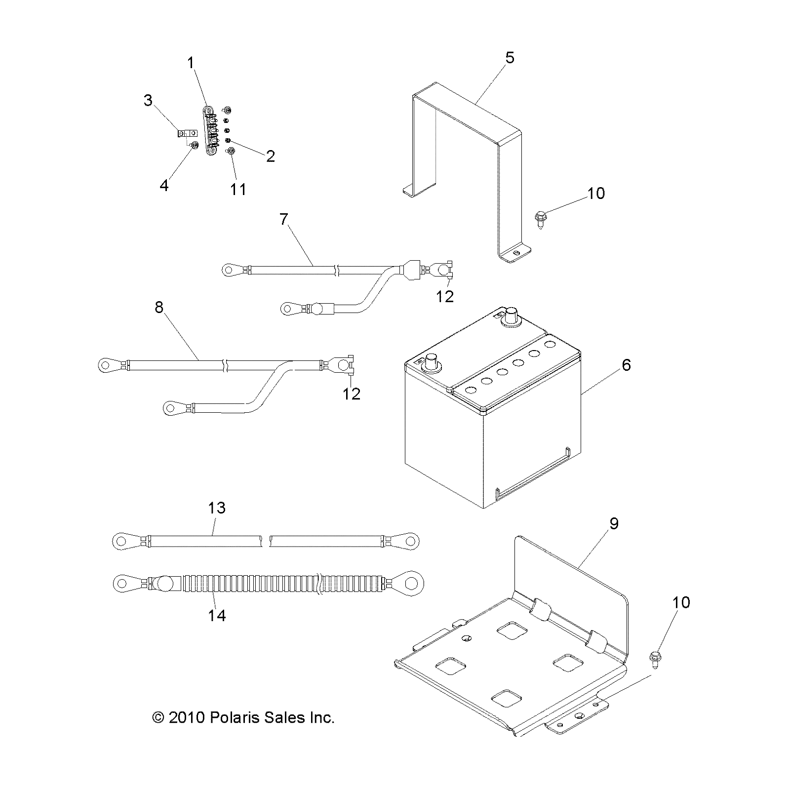 Cable-Terminal Block,Acc. by Polaris 4013005 OEM Hardware P4013005 Off Road Express