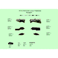 DECAL TACTICAL GREEN - 2024 CFMOTO CFORCE 1000