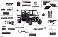 DECALS - HD10 - X MR - 2019 CAN AM DEFENDER MAX HD10 X MR