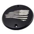 Victory Motorcycle Cam Cover Weathered Flag Style by Witchdoctors