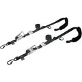 Cam Ratchet Tie-Downs - 1-1/2" x 6-1/2' - Black By Powertye MFG