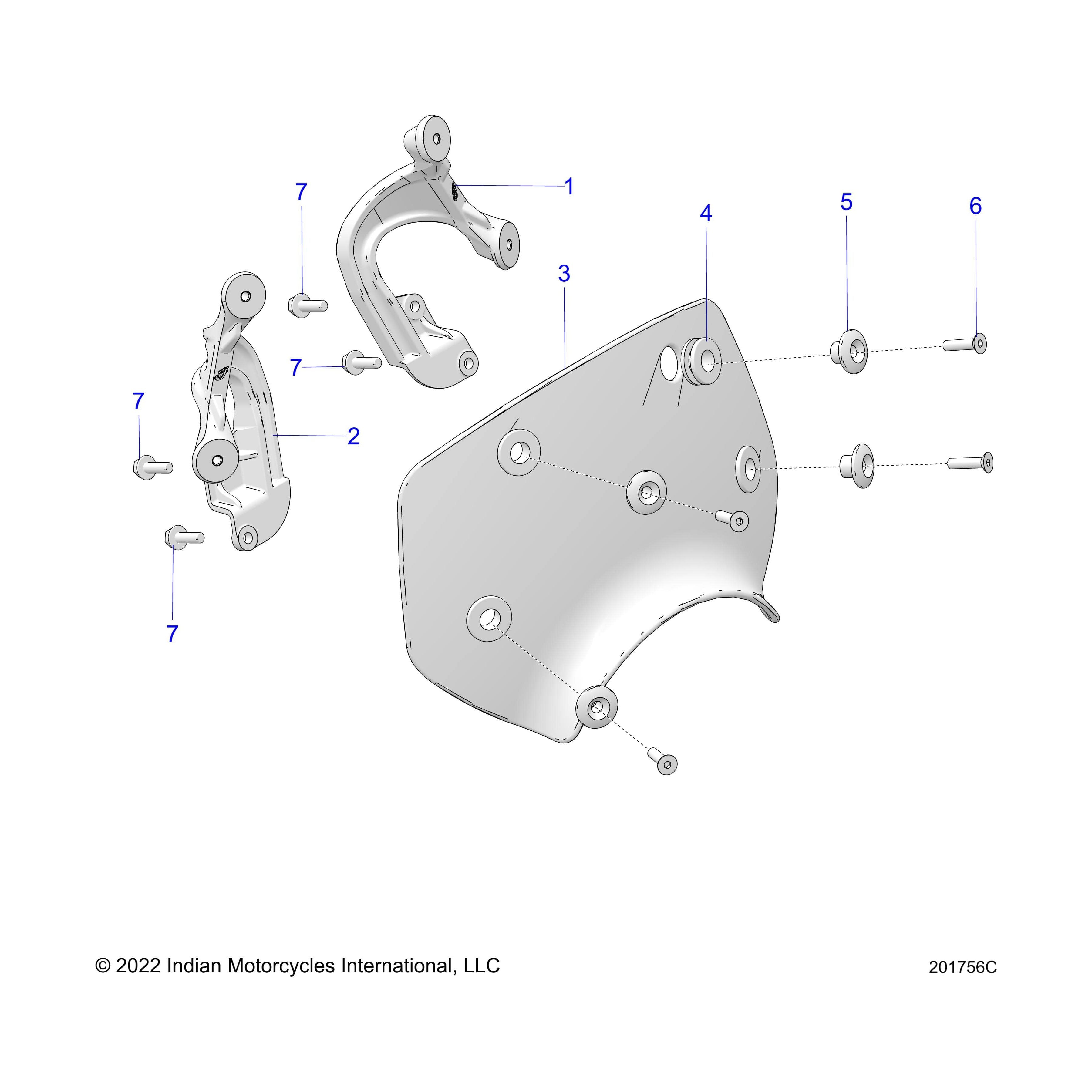 Off Road Express Cap-Windscreen by Polaris 5144746