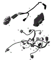 ROTAX - ENGINE HARNESS AND ELECTRONIC MODULE - 215 - 2022 CAN AM OUTLANDER 1000R EFI X XC