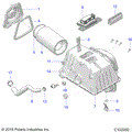 ENGINE: AIR INTAKE - 2020 POLARIS SPORTSMAN 850 48" TRAIL
