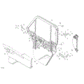 ENCLOSURE CAB - FRONT DOORS - 2022 CAN AM DEFENDER MAX HD10 LTD CAB - (2)
