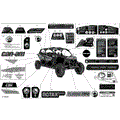 BODY - DECALS - 2022 CAN AM MAVERICK MAX TURBO RR DS
