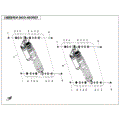 REAR SHOCK ABSORBER - 2022 CFMOTO ZFORCE 950 Sport