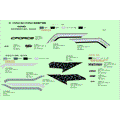 DECAL KITS (TITANIUM GREY) - 2021 CFMOTO CFORCE 600 TOURING