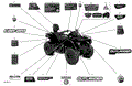 BODY - DECALS - 2022 CAN AM OUTLANDER MAX 570 EFI