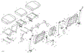 BODY - SEAT - FRONT SECTION - 2022 CAN AM DEFENDER MAX HD10 XT