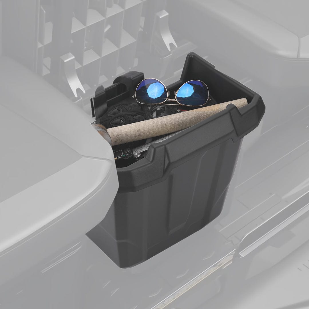 Center Underseat Storage Bin for Can Am Defender/Defender Max by Kemimoto B0113-05601BK Cargo Box B0113-05601BK Kemimoto