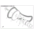 CAMSHAFT OF CYLINDER 1 ASSY. - 2018 CFMOTO UFORCE 800