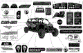 BODY - DECALS - 2022 CAN AM MAVERICK MAX TURBO RR RS