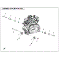 ENGINE MOUNTING PARTS(2) - 2022 CFMOTO UFORCE 1000