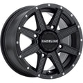 ATV / UTV Hostage Wheel 12X7 4/110 5+2 (+10Mm) Black by Raceline