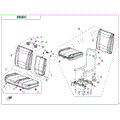 FRONT SEAT (NON HEATING EQUIPMENT) - 2023 CFMOTO UFORCE 1000 XL