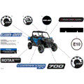 BODY - DECALS - 2023 CAN AM COMMANDER 700 EFI XT