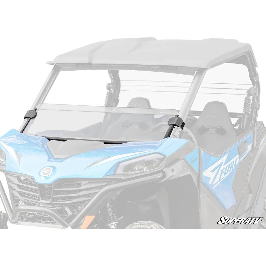 CFMOTO ZForce 800 Trail Scratch-Resistant Half Windshield by SuperATV HWS-CF-ZF800T-70 Half Windshield HWS-CF-ZF800T-70 SuperATV